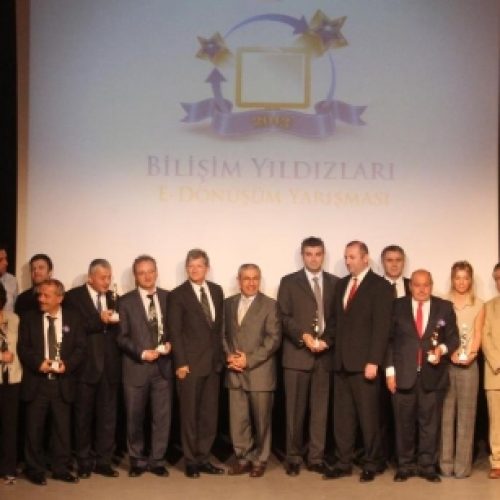 Bilişim Yıldızları e-Dönüşüm Yarışması Ödülleri Dağıtıldı!