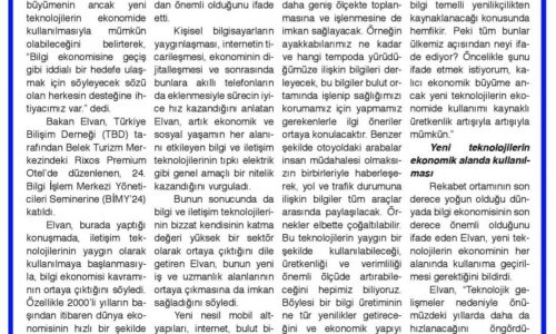 Bilgi İşlem Merkezi Yöneticileri Semineri – Burdur Gazetesi