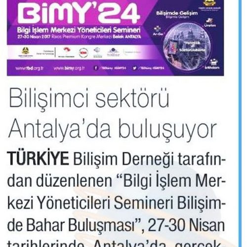 Bilişimciler Antalya’da Buluşuyor – Hürses