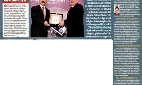 Bilişimle Güçlenen Türkiye – Yeni Şafak