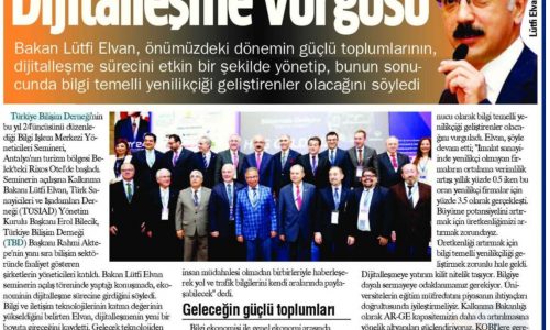 Dijitalleşme Vurgusu – Antalya Akdeniz Manşet