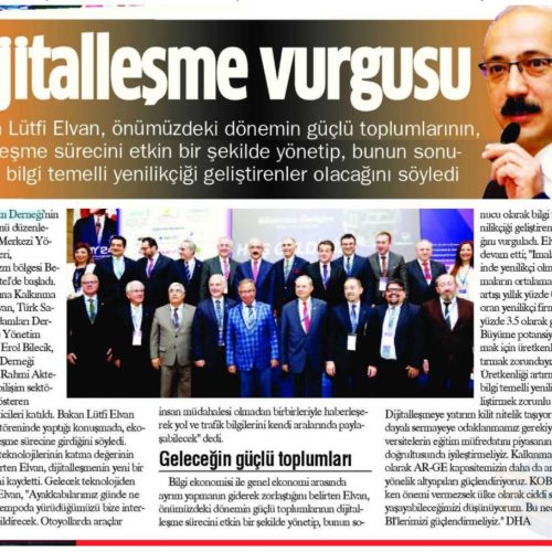 Dijitalleşme Vurgusu – Antalya Akdeniz Manşet