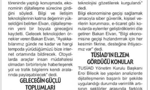 ELVAN : Geleceğin Güçlü Toplumları Yenilikçiliği Geliştirenler Olacak – Antalya Hilal