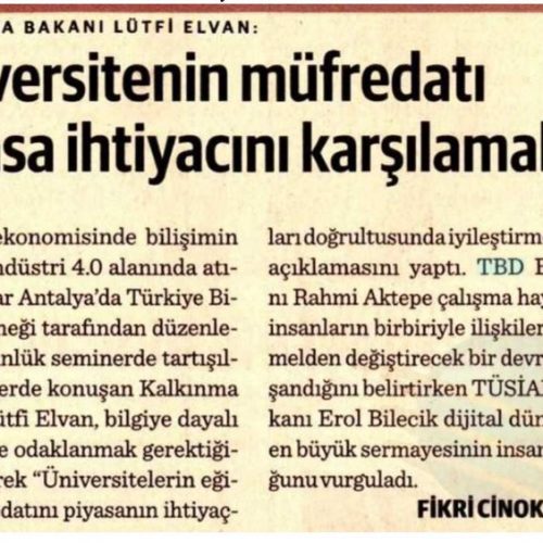 Eğitim Müfredatı Piyasanın İhtiyaçlarına Göre İyileştirilmeli – Dünya