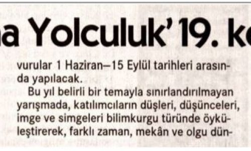 ‘Aklın Sınırlarına Yolculuk’ 19. Kez Başlıyor – Cumhuriyet