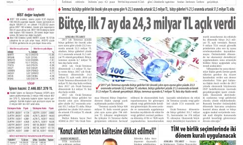 Bilişim Başkanlığı ve TBMM Bilişim Komisyonu Kurulmalı – TİCARET GAZETESİ
