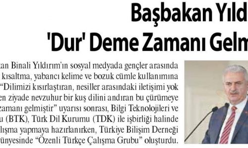 ‘Dur’ Deme Zamanı Gelmiştir – GÜMÜŞHANE OLAY