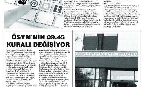 TDK Sosyal Medya Türkçesi Arıyor – GAZETE ANADOLU