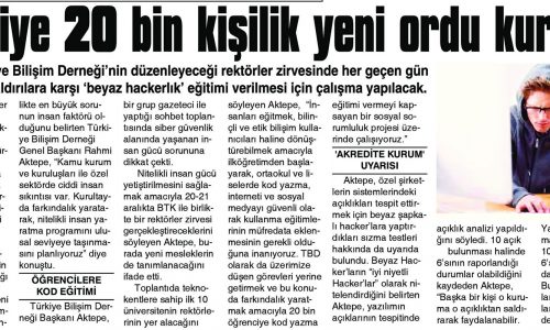 Türkiye 20 Bin Kişilik Yeni Ordu Kuruyor – SİİRT GAZETESİ