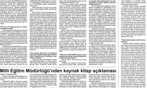 Bakan Özlü: “KOBİ’lerimize ‘Türkiye’de Yapın Desteği Kapın’ Diyoruz” – ELBİSTANIN SESİ GAZETESİ