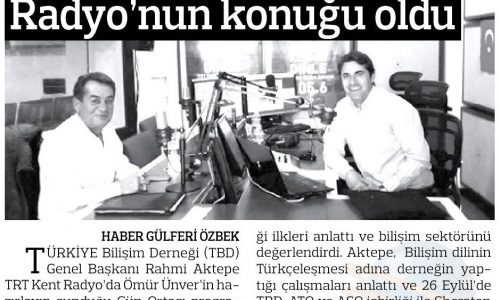 Başkan Aktepe TRT Kent Radyo’nun Konuğu Oldu – TRT KENT