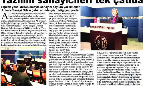 Yazılım Sanayicileri Tek Çatıda – ANTALYA GÜNDEM