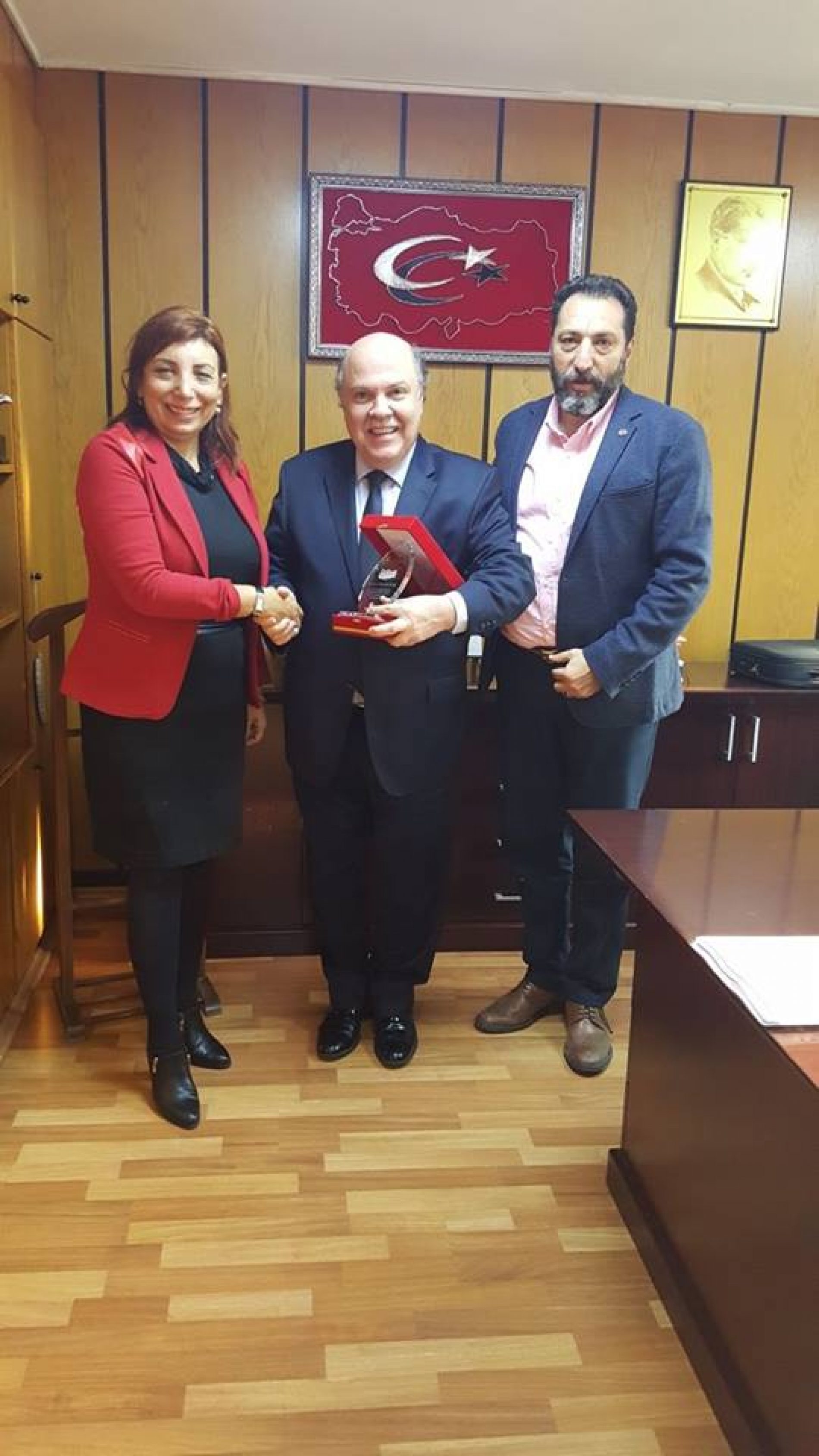 MEB Müsteşar Yardımcısı Doç. Dr. Mustafa Hilmi Çolakoğlu’na Ziyaret