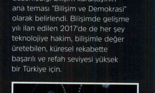 34. Ulusal Bilişim Kurultayı – DERİN EKONOMİ DERGİSİ