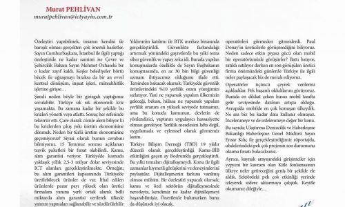 İlle de Üretim Ekonomisi – ICT MEDYA