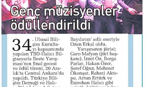 Genç Müzisyenler Ödüllendirildi – SABAH’LA GÜNAYDIN