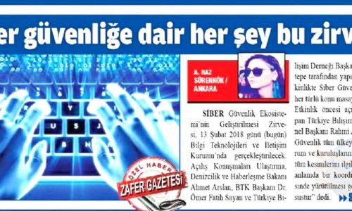 Siber Güvenliğe Dair Her Şey Bu Zirvede – ZAFER