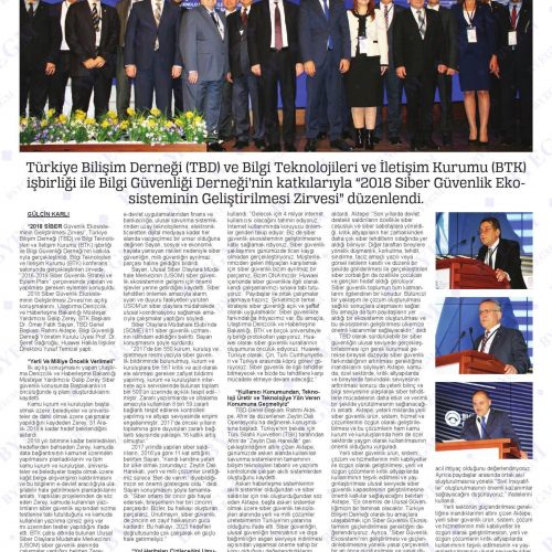 Siber Güvenlik’te Yerli ve Milliye Öncelik Verilmeli – TİCARİ HAYAT