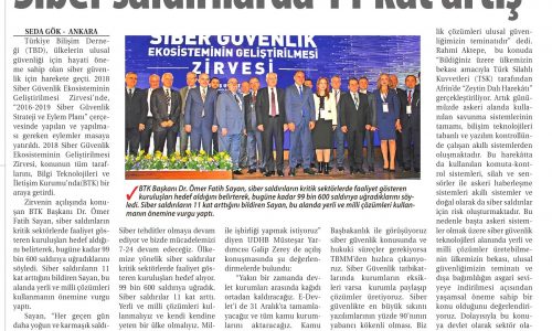 Siber Saldırılarda 11 Kat Artış – TİCARİ HAYAT GAZETESİ