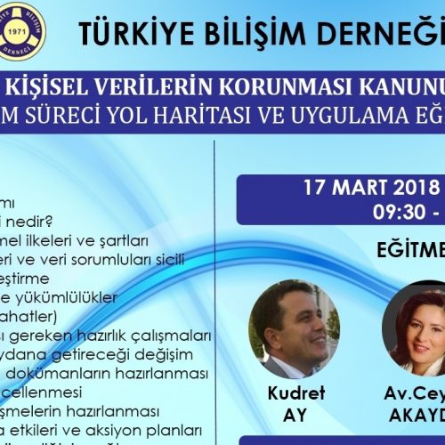 KVKK Uyum Süreci Yol Haritası ve Uygulama Eğitimi