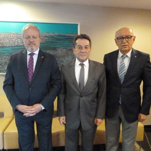 TBD Genel Başkanı Rahmi Aktepe Ankara Sanayi Odası Başkanını Ziyaret Etti