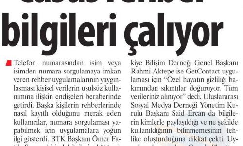 ‘Casus Rehber’ Bilgileri Çalıyor – KARAR GAZETESİ