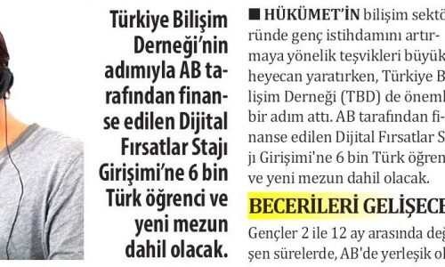 6 Bin Öğrenciye Staj Fırsatı – GÜNEŞ GAZETESİ