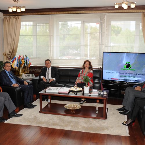 TBD’den Prof.Dr. Adem Şahin’e Tebrik Ziyareti