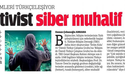 Hacktivist Siber Mualif Oldu – TÜRKİYE GAZETESİ