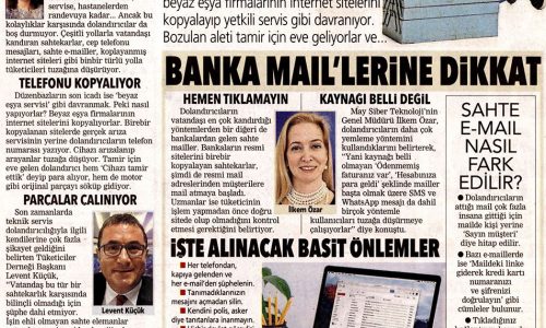 Dolandırıcı ‘Servis’i – POSTA GAZETESİ