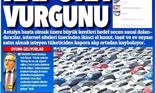 Sanal Pazarda Kapora Vurgunu – HÜRRİYET AKDENİZ