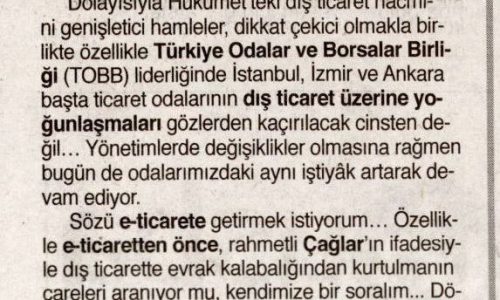 Çağlar’ın Sözleri Odaların Duvarlarında Tablo Olmalı! – YENİ AKİT