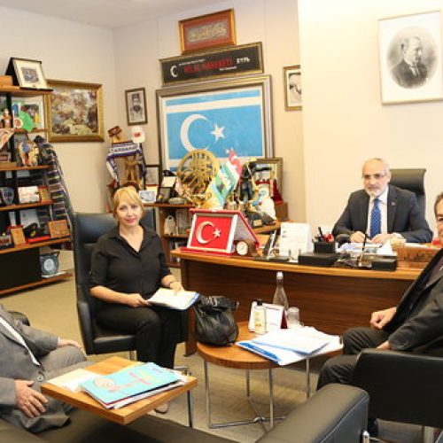 Aktepe, Cumhurbaşkanı Başdanışmanı Yalçın Topçu’yı Ziyaret Etti