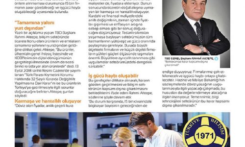 Bilişim Sektörü “Dövizle Sözleşme Kararı’nın Gözden Geçirilmesini Bekliyor” – RETAİL TÜRKİYE