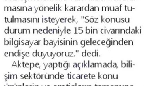 Bilişim Sektörü ‘Dövizle Sözleşmeye’ Devam Etmek İstiyor – ESKİŞEHİR SAKARYA