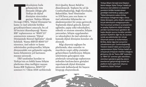 Dijital Dönüşümde Küresel Eğilimler Masaya Yatırılıyor – KAMU TEKNOLOJİLERİ DERGİSİ