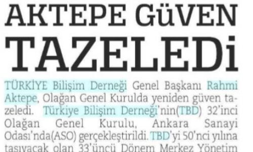 AKTEPE Güven Tazeledi – HABER VAKTİM