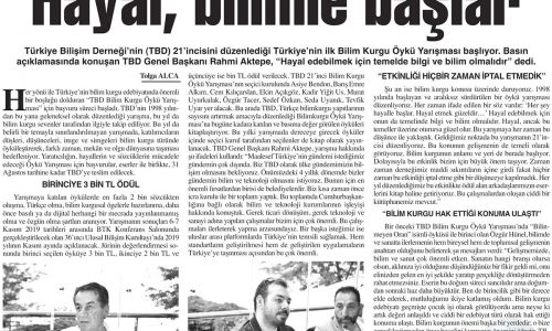 Hayal, Bilimle Başlar – BAŞKENT