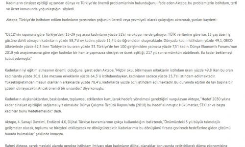 Avrupa Dijital Kadın Çeşitlilik Bildirgesi tanıtıldı – MYNET