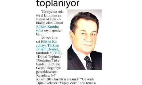 Bilişim Kurultayı Toplanıyor – MİLLİYET ANKARA