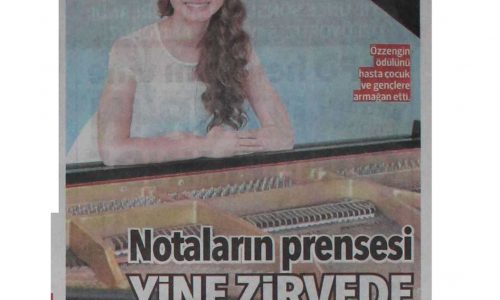 Notaların Prensesi Yine Zirvede – HÜRRİYET EGE