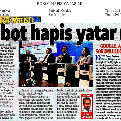 Robot Hapis Yatar mı – HÜRRİYET