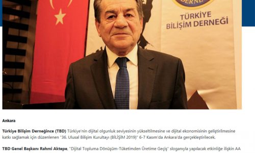Ulusal Bilişim Kurultayı 36. Kez Kapılarını Açacak – ANADOLU AJANSI