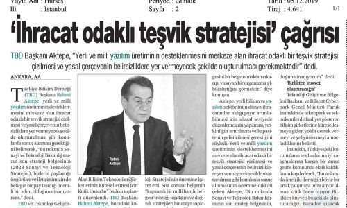 ‘İhracat Odaklı Teşvik Stratejisi’ Çağrısı – HÜRSES