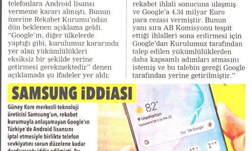 Rekabet’ten Net Mesaj – POSTA