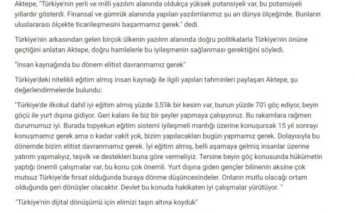 TBD: “Google ve Rekabet Kurumu anlaşma yolu bulacaktır” – HABERLER.COM