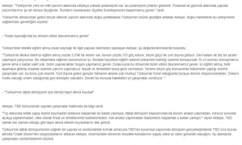 TBD: “Google ve Rekabet Kurumu Anlaşma Yolu Bulacaktır” – MEMLEKET