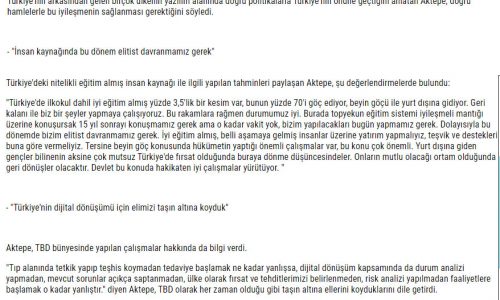 TBD: ‘Google ve Rekabet Kurumu Anlaşma Yolu Bulacaktır’ – TIMETURK