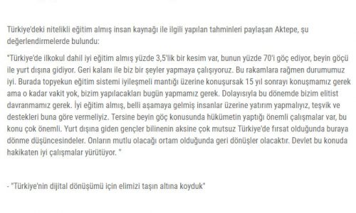 TBD: “Google ve Rekabet Kurumu Anlaşma Yolu Bulacaktır” – YENİ HABERDEN