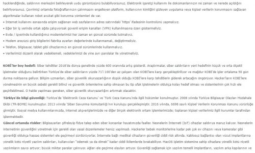 Herkese Acilen Gerekli “Siber Güvenlik” – KOBİ EFOR